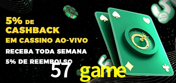 Promoções do cassino ao Vivo 57 game